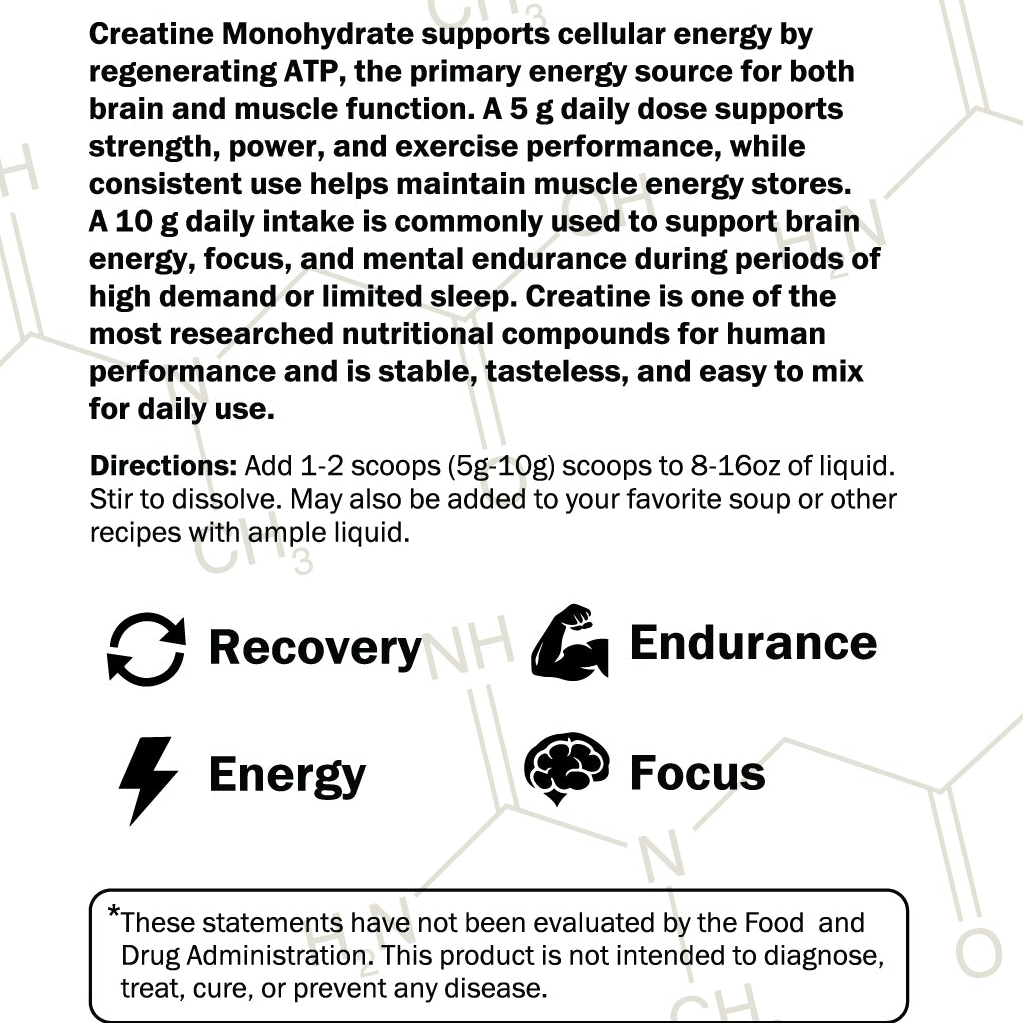Kosher Creatine Monohydrate